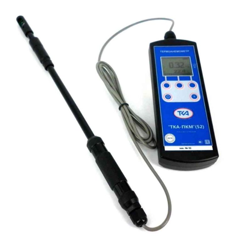Анемометр + Термогигрометр ТКА-ПКМ 60 с поверкой